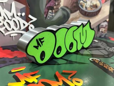MF DOOM Tag Inlay