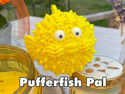 Knitted Pufferfish Pal