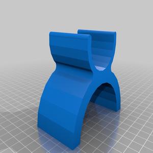 Scale airplane wing and nose stands