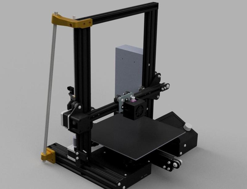 AceBrace Ender 3 Z-Brace - Clears stock components