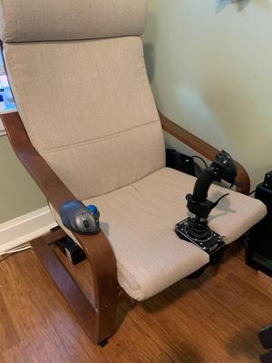 Virpil WarBRD Mount for Ikea Poang Chair
