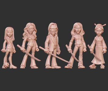 Kill Bill Figures