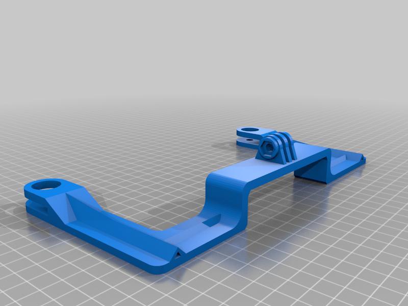 Artillery X1 Bed Handle GoPro mount