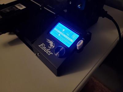 LCD Backplate with micro sd extension and usb holder