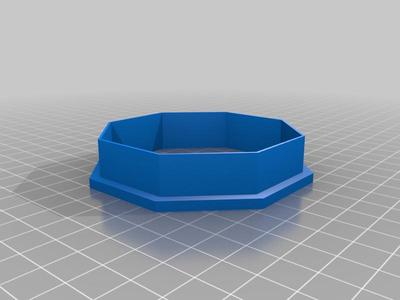 Octagon cookie cutter