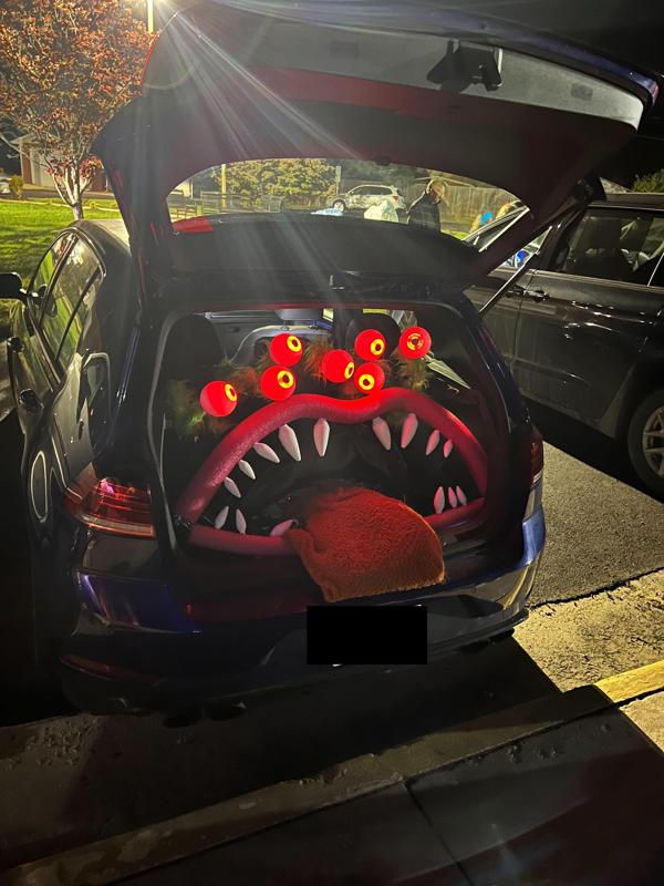 Large Light Up Monster Eyes and Teeth