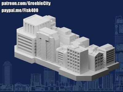 GreebleCity Megatower 16: Rooftop Neighborhood II