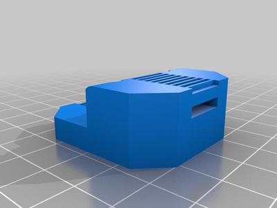 V-Cast Y carriage belt clamp