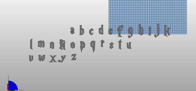 LETRAS HARRY POTTER LETTERS HARRY POTTER