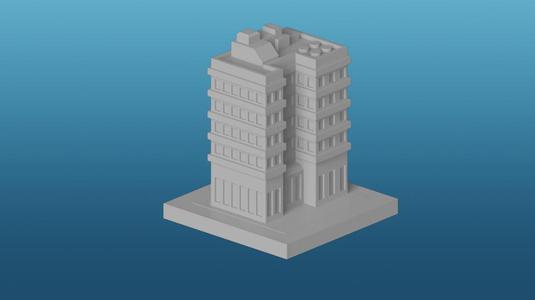 GreebleCity: Medium Apartments 1