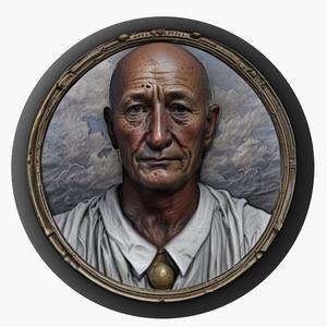 John Locke medallion pendant