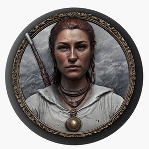 Boudica medallion pendant