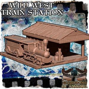 Wild West Train Station