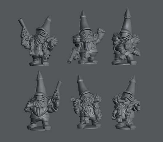 Aetherpunk28 Gnome Guard: Gnotemen