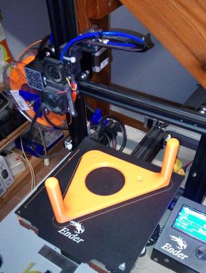 Spool Holder fits ball bearings 8mm bolt Stand Alone Easy to Print with Brake
