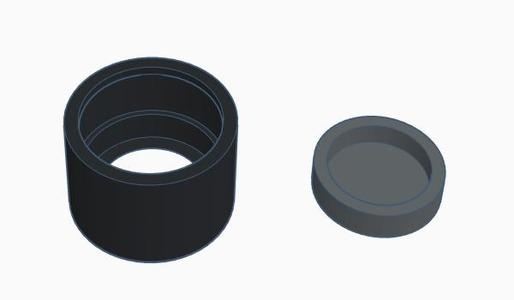 PS3 eye IR filter cap and guide