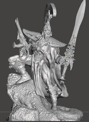 Space Elf Wizard of the Third Age Cover