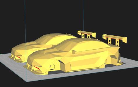 LOW POLY BMW M2 Widebody   