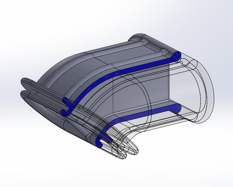 Air Intake Hose (Snorkel) RX-Style for Aprilia RS 125 2T