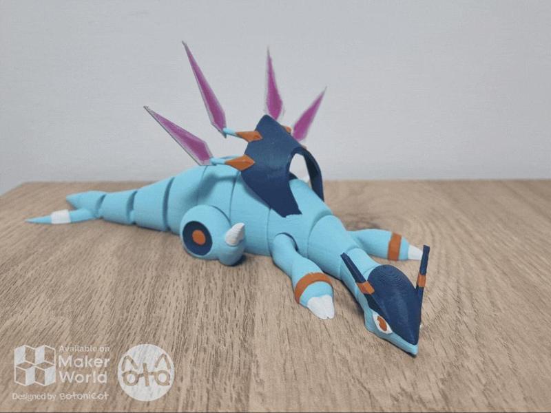 Articulated Jetragon (Palworld)