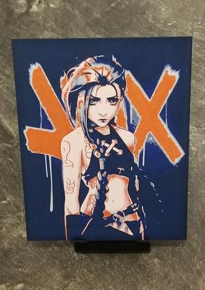 Jinx Arcane lol Hueforge