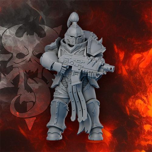 Traitor Warrior (promo model for Legion Of Indivisible project)