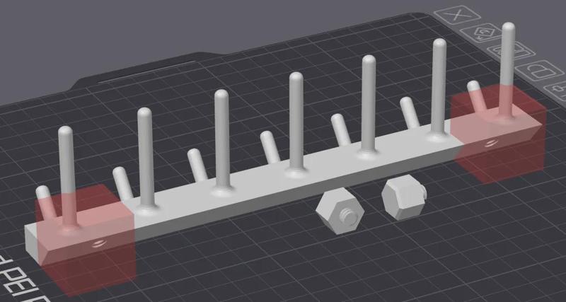 HSW Sewing Thread Spool Holder (with Bobbin holder)   