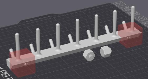 HSW Sewing Thread Spool Holder (with Bobbin holder)   