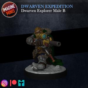 Dwarven Expedition - Dwarven Explorer Male B