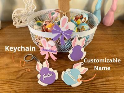 keychain easter rabbit