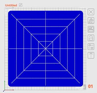 Qidid Plus 4 Bed Sublimation Template   
