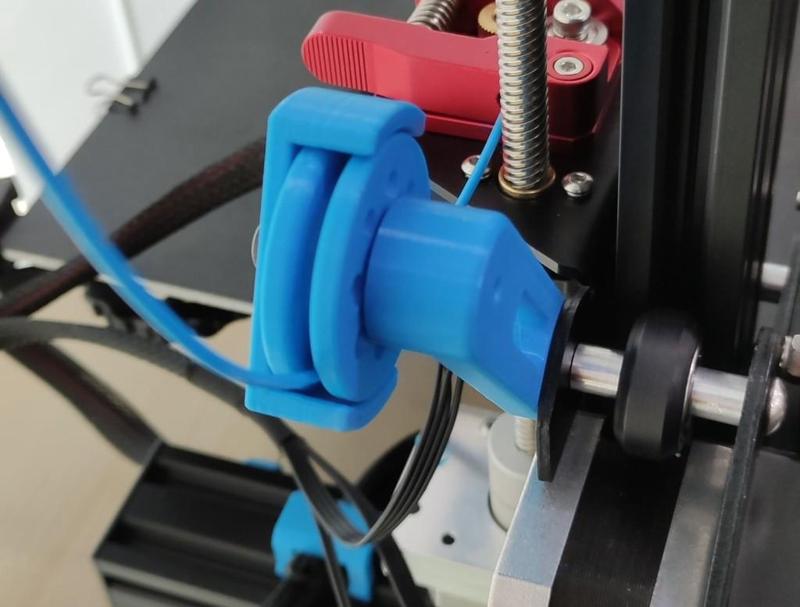 Ender 3 filament roller bottom