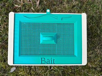 Fishing bait container   
