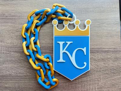 Kansas City Royals Oversized Necklace, Pendant