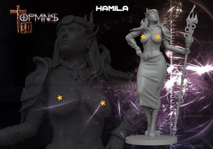 FEMALE WARRIOR GAMES RPG WAR HAMMER