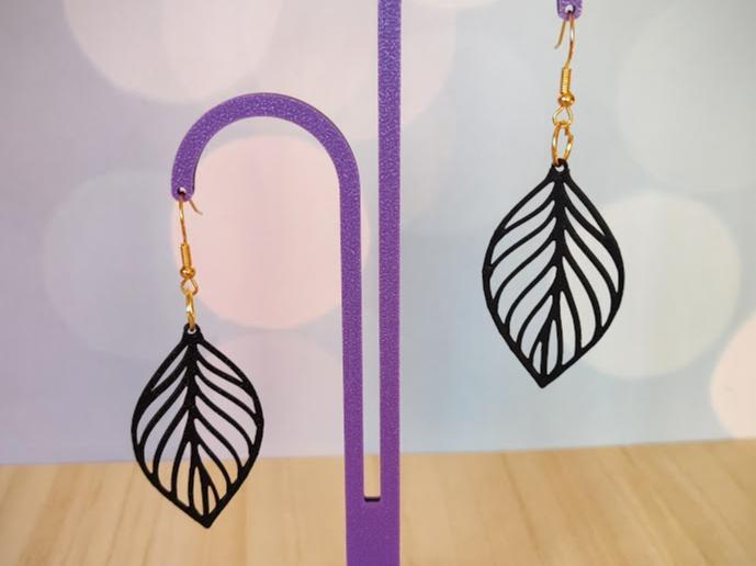 Flower Leaf Earring
