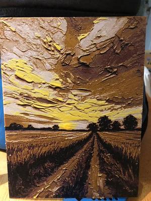 Thick Paint Pastel Field (Hueforge)   