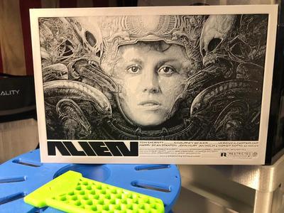 Alien Movie Poster (Hueforge)   