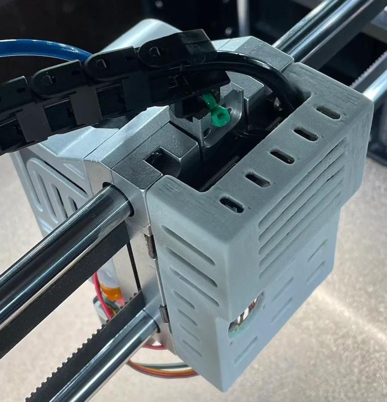 Qidi Max 3 Printhead Magnetic Back Cover   