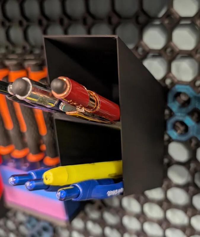 Angled Pencil Holder - Duo and Quad - Multiboard.io   