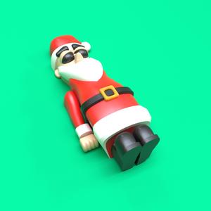 Santa toy christmas elf funny flex