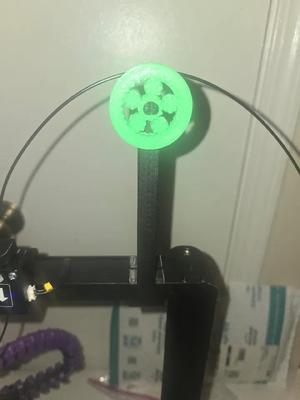 Improvised Creality V3 KE filament guide   