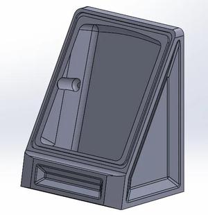 Stand for snap on zippo lighter   