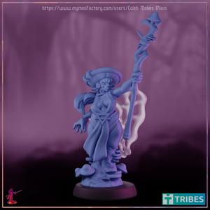 (NSFW)  Mycella  - Circle of Spores Druid Pinup [PRE-SUPPORTED] | Firbolg Series