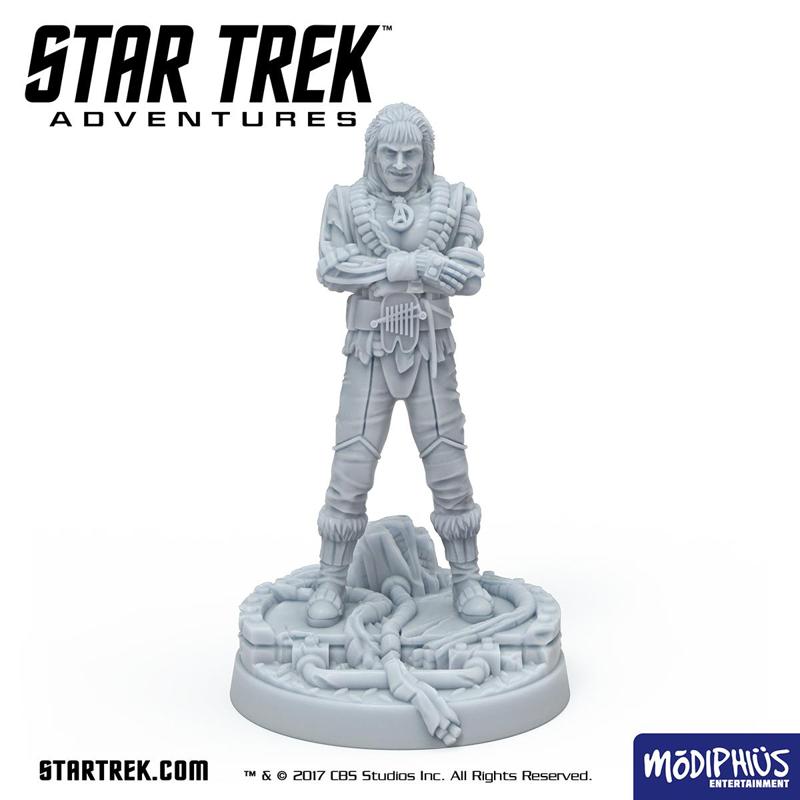 Star Trek Adventures - Print At Home - Iconic Villains Khan Noonien Singh (Alternate Pose)