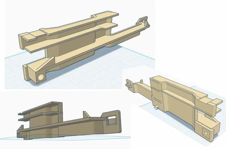 LG Electronics 4974JA1064 A & B type Refrigerator Guide Rail   
