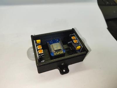 wemos d1 mini 2 pir sensor box   