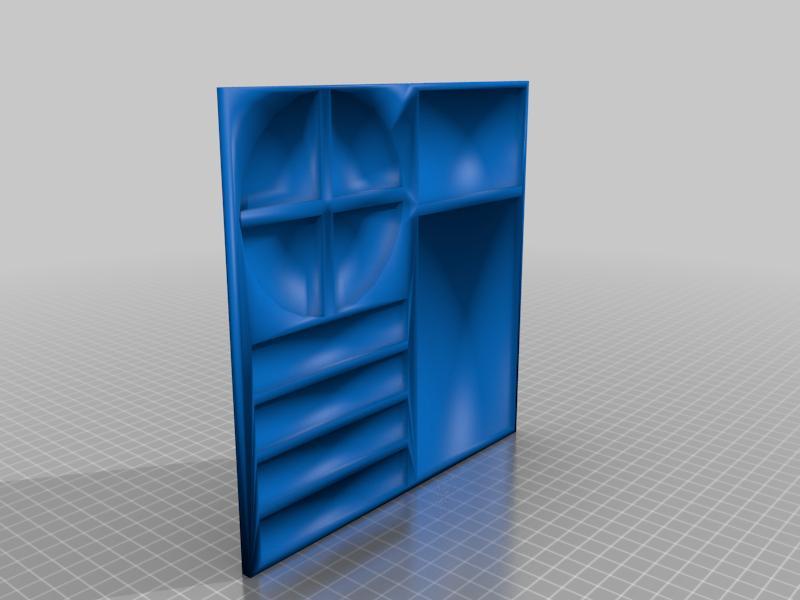 Screw Organizer Plate