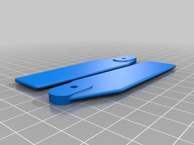 Raptor 50-30 Tail Rotor Blade-92mm