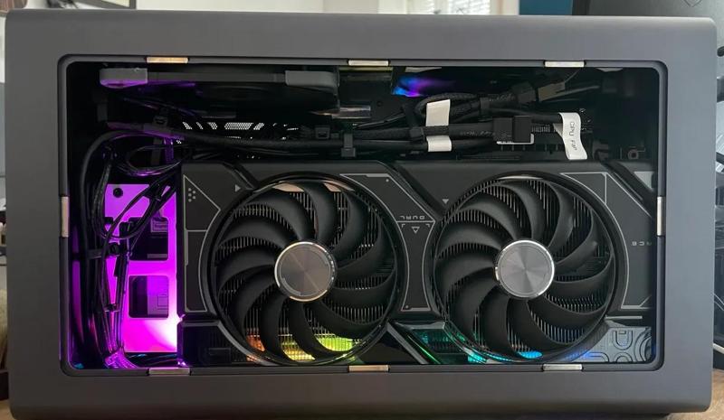 Thor Zone Mjolnir: Retainer for ASUS Dual NVIDIA RTX 4070   